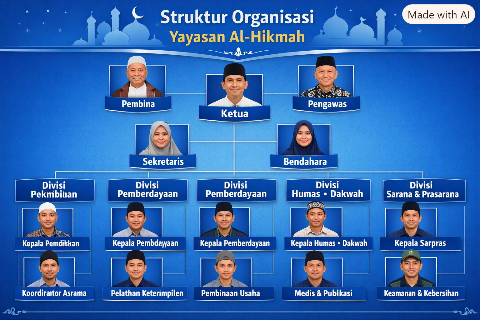 sturktur organisasi